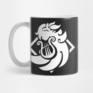 Genshin Impact Venti Emblem - White Mug